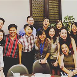 Day 13 of Lunar New Year, doing traditional Lo Hei with our lovely Citi SG clients. #brayleinosplash...